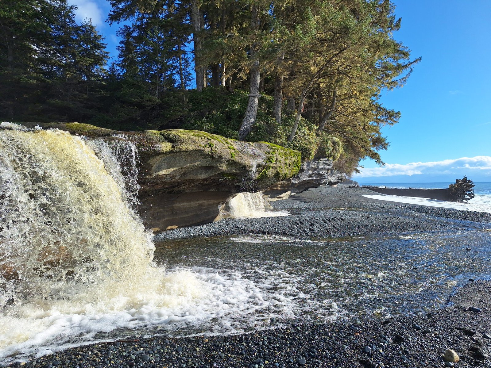 Sandcut Beach Waterfall Hike: One of the Best Spring Hikes Near Victoria, BC